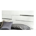 thumbnail image 2 of Italian Modern White Eastern King Bed, 2 of 4