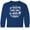 Royal Blue, variant on Inktastic Dance Like Frosty, Shine Like Rudolph, Give Like Santa, Love Like Jesus Long Sleeve Youth T-Shirt