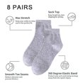 thumbnail image 3 of Comfortable Men Cotton Socks, Short Socks, Breathable, Thin Casual Socks, Men Running Hiking Socks, 3 of 5