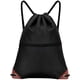 thumbnail image 1 of Bolso con cordón para mujer y hombre, bolso deportivo impermeable con cordón, mochila deportiva para gimnasio, mochila grande resistente al agua, bolsillo exterior con cremallera Xemadio LRWJ386-1, 1 of 7