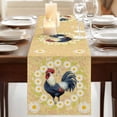 thumbnail image 3 of Table Runners 72 Inches Long Dress Scarves, Spring Floral Rooster Farmhouse Kitchen/Dining Table Runner, Coffee Tablerunners, Farmhouse Flowers Elegant Botanical 18x72 Inch, 3 of 9