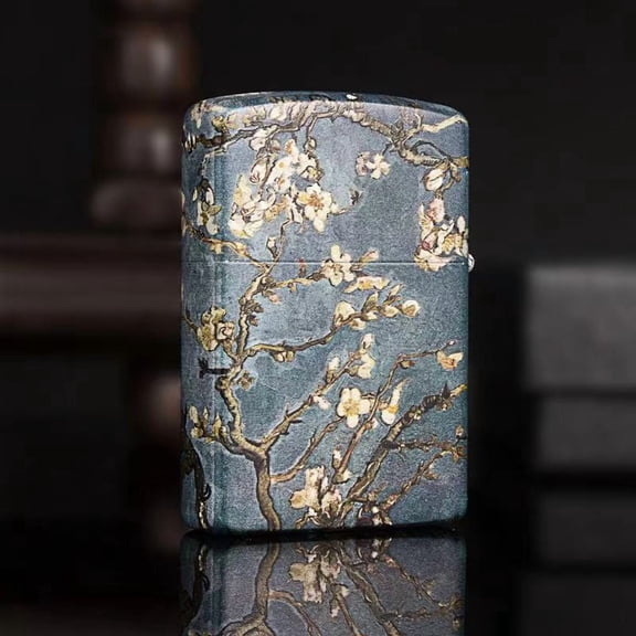 Bbsisgo Kerosene lighters, Candle lighters, Gift lighters for men and women(Without fuel),ZT11梵高杏花