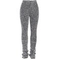 thumbnail image 4 of Pantalones ajustados sexys de rayas de punto para mujer, moda de verano europea y americana, pantalones casuales de cintura alta y cadera para chicas calientes, 4 of 6
