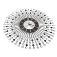 thumbnail image 2 of Decorative Wall Clock, Wrought Iron Multiple Scenes Non Ticking Easy To Hang Wall Clock  For Kitchen For Bedroom For Living Room For Classroom, 2 of 8