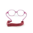 thumbnail image 6 of Kids Optical Glasses Rounded Square Frame TR90 Size 41 Elastic Strap Retainer Flexible Bendable Boys Girls 2-3Y, 6 of 6