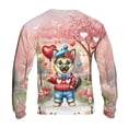 thumbnail image 2 of Happy Valentine’s Day Adorable German Shepherd Puppy Holding Heart Balloon All Over Print 3D Sweatshirt Unisex Merch Alsatian Dog Lover Gifts - 00030, 2 of 6