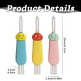 thumbnail image 4 of BINGLI 3 in 1 Rotatable Cup Lid Gap Cleaning Brush Set, for Baby Bottle, Insulation Bottle & Tight Spaces, Multifunctional Portable Crevice Cleaner Scrubber Tools, 3 Pcs, 4 of 9