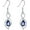 Sep.-Sapphire, variant on Dangle Drop Earrings 925 Sterling Silver Dainty Infinity Gemstone Birthstone Jewelry Birthday Gifts for Her Women