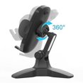 thumbnail image 3 of Cell Phone Stand For Desk, Adjustable Desk Phone Stand, Thick Case Friendly Cell Phone Holder Desk, Heavy Duty Phone Stand For Recording, 3 of 4