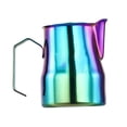 thumbnail image 1 of Jarra espumadora de leche, taza espumadora de leche para café, jarra vaporizadora de leche para capuchino, taza espumadora para máquina de espresso 350ml colorido, 1 of 9