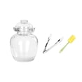 thumbnail image 4 of Tarro de vidrio profesional para conservas, transparente y resistente, perfecto para almacenar alimentos frescos, 4 of 9