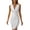 #496-White, variant on Roncen Women's Wrap Dress, Elegant V-Neck Cocktail Dress with Button Detail & High Slit for Wedding Guest & Party