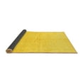 thumbnail image 2 of Ahgly Company Indoor Rectangle Solid Yellow Modern Area Rugs, 8' x 10', 2 of 4