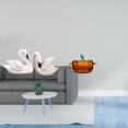 thumbnail image 2 of Esculturas de cisnes, figuras con forma de calabaza, plato para dulces con forma de pájaro de resina, tarro para , ideal para el hogar, la hab, 2 of 8