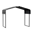 thumbnail image 1 of Arrow 10 x 6 x 7 ft Charcoal 7' Metal Canopy, 1 of 9