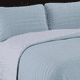 thumbnail image 1 of Juego Edredón Ligero Hudson & Main King Size Doble Vista Azul Celeste y Gris, 1 of 4