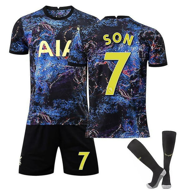 Son #7 Jersey Home 2022-2023 New Season Tottenham Hotspur Soccer T