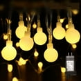 thumbnail image 3 of Gilbin Globe String Lights 32 ft 100 Led, Indoor String Lights 8 Modes Fairy Lights Plug in, Mini Globe Lights for Indoor Outdoor Bedroom Party Wedding Garden Christmas Tree Decor, 3 of 4