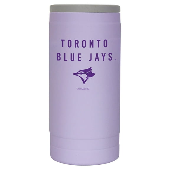 Toronto Blue Jays 12oz. Lavender Soft Touch Slim Coolie