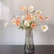 thumbnail image 4 of Nvzi piezas de flores artificiales de tacto real, flores falsas para decoración del hogar, oficina, boda, arreglo de ramo de flores artificiales para decoración (Q30), 4 of 5
