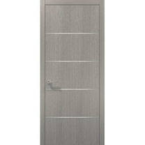 Modern Wood Interior Door 24 x 96 with Hardware