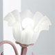 thumbnail image 5 of Retro Flower Lily Table Lamp Creatives Table Lamp Unique Diy Lily of the Valley Lamp for Bedroom, Bedside,US Plug Pink, 5 of 5