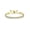 Gold Single Row, variant on Minimalist Women Tennis Bracelet with 4mm Alternating Two-Tone Cubic Zirconia Stones, Electroplated Adjustable Slide Clasp Geometric Stackable Bracelet