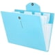 thumbnail image 1 of Carpeta de archivos expandible con 5 bolsillos, carpeta de acordeón, organizador de papel, carpetas de documentos tamaño carta A4 para la escuela, oficina, negocios en casa, 1 of 7