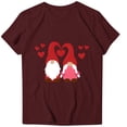 thumbnail image 1 of Blusas de Manga Corta para las Mujeres Divertida Impresión Cuello Redondo Camiseta Vintage, Blusas de Primavera para las Mujeres, 1 of 8