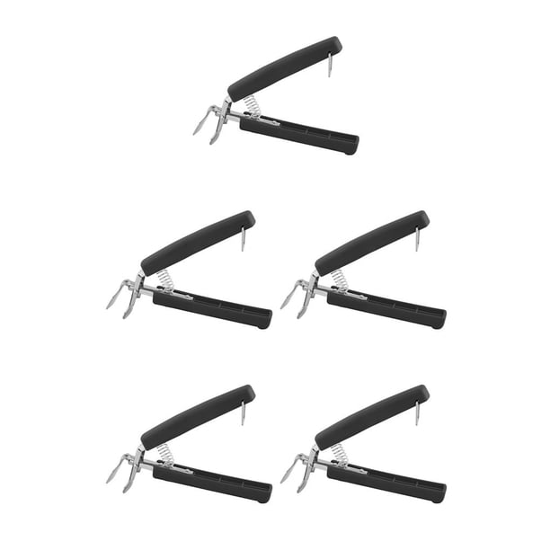 Pinza para tazones Bewildely utensilios de cocina Soporte de brazo Negro