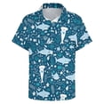 thumbnail image 3 of Camisetas gráficas divertidas con estampado 3D de frutas y piña para hombre, camisas casuales holgadas de manga corta para playa hawaiana, ropa de calle de verano para hombre, 3 of 5