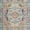Pink/Aqua - Veriana, variant on Transitional Area Rug (5'3'' Round) Medallion Pink, Navy Indoor Round Easy to Clean