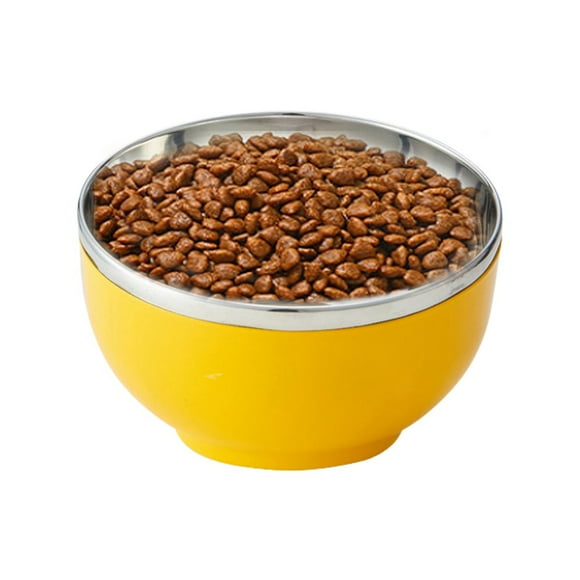 JUNWELL Heated Pet Bowl Dog Water Thermal-Bowl Heating Water Dish Feeder for Dogs Cats Rabbits Chickens Ducks