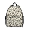 thumbnail image 1 of Vintage Bloom Backpack - Breathable & Adjustable for Teens, 1 of 5