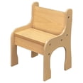 thumbnail image 5 of Tot Mate 10" Children's Activity Chair, Set of 2, Classroom Furniture Seating, Maple Wood, Assembled, 5 of 6