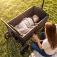 thumbnail image 2 of Evolur TrailBlazer Wagon Stroller, Gray, 2 of 12