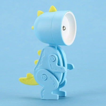 

Cartoon Mini Night Light DIY Dinosaur Night Light LED Desk Lamp Portable Adjustable Night Light Eye-Protection for Girls Boys Gift