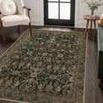 thumbnail image 2 of KUETH 5x7 Vintage Floral Area Rugs Machine Washable Rugs for Living Room, Non Slip Flat Pile Rug with Rubber Backing, Boho Rug for Entryway Bedroom Dining Room Home Office, 2 of 12