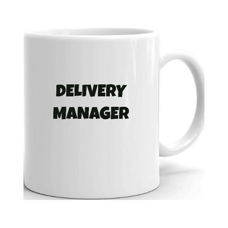 

Delivery Manager Fun Style Ceramic Dishwasher And Microwave Safe Mug By Undefined Gifts