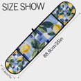 thumbnail image 3 of Yayeee Double Oven Mitt Kitchen Heat Resistant Baking 35" x7" Quilted Glove, Cartoon Lemon Leaves, 3 of 6