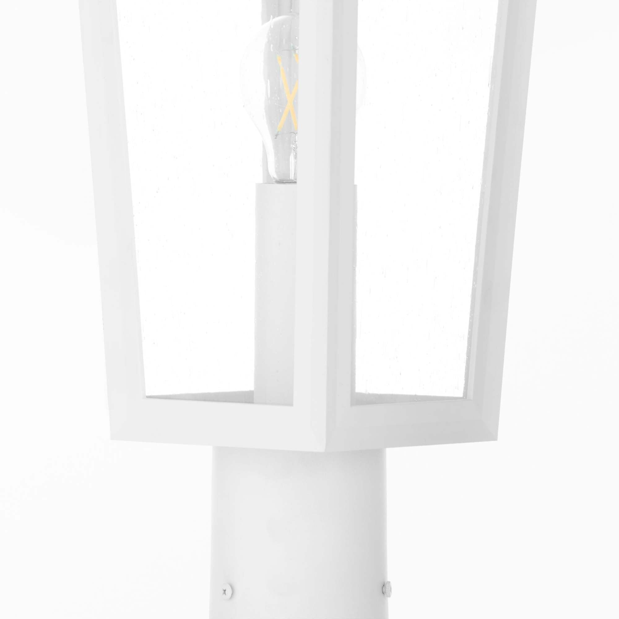 Quorum International 717-6 Bravo 18" Tall Post Light - White