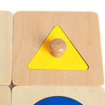 thumbnail image 4 of Puzzle Toy Set Geometric Figure Matching Wood Puzzle Learning Toy for Children, 4 of 5