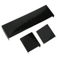 thumbnail image 1 of Tail Wing Rear Spoiler, RC Car Rear Spoiler Increased Downforce Refined Appearance Black  For 1/7 RC Car, 1 of 8