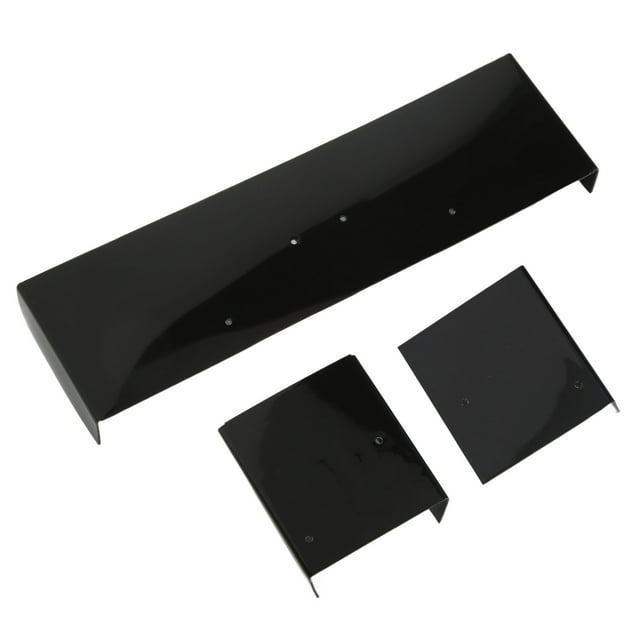 Tail Wing Rear Spoiler, RC Car Rear Spoiler Increased Downforce Refined Appearance Black For 1/7 RC Car