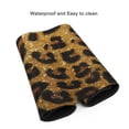thumbnail image 4 of Xecao Golden Leopard Glitter Print Large Mouse Pad, 16x35.5in Mousepad, Professional Non-Slip Rubber Base Big Mouse Pad, Mouse Pad for Gaming & Office Full Desk Mouse Pad, 4 of 9