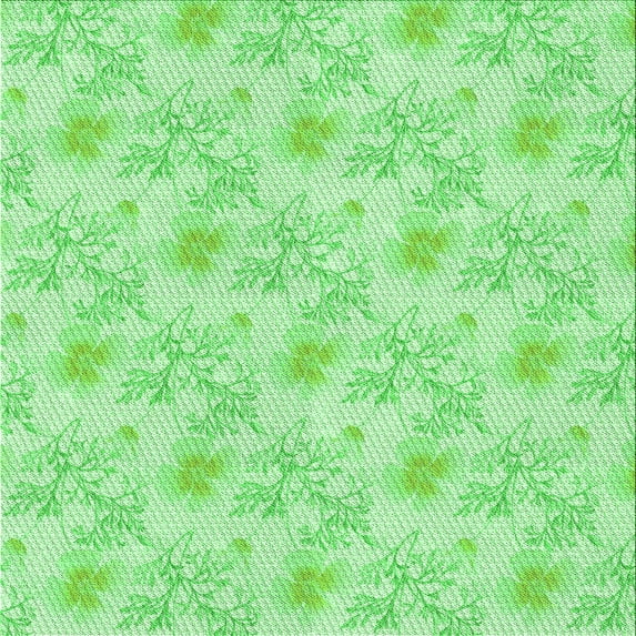 Ahgly Company Machine Washable Indoor Square Transitional Green Area Rugs, 6' Square