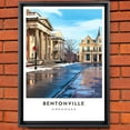 thumbnail image 2 of Bentonville Map Retro Style Travel Canvas, Bentonville Map Vintage Rustic Canvas Print, Home Office Wall Decoration, Bentonville Map Country Canvas Canvas k9bT9g, 2 of 5