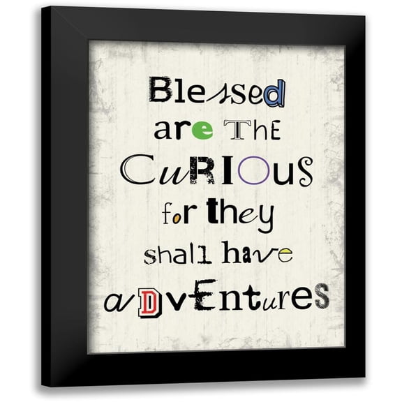Gibbons, Lauren 12x14 Black Modern Framed Museum Art Print Titled - Fun 2 Adventure