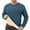 Blue, variant on Mens thermal Underwear Long Sleeve Shirts Wool Base Layer Crewneck Top Navy