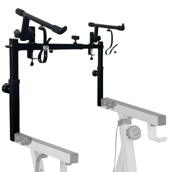 Universal 2-Tier Keyboard Stand Extension – Adjustable, 60 lb Capacity
